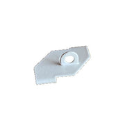 Loft clips, large, white