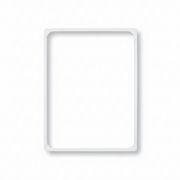 Plastrammi, A4, hvít