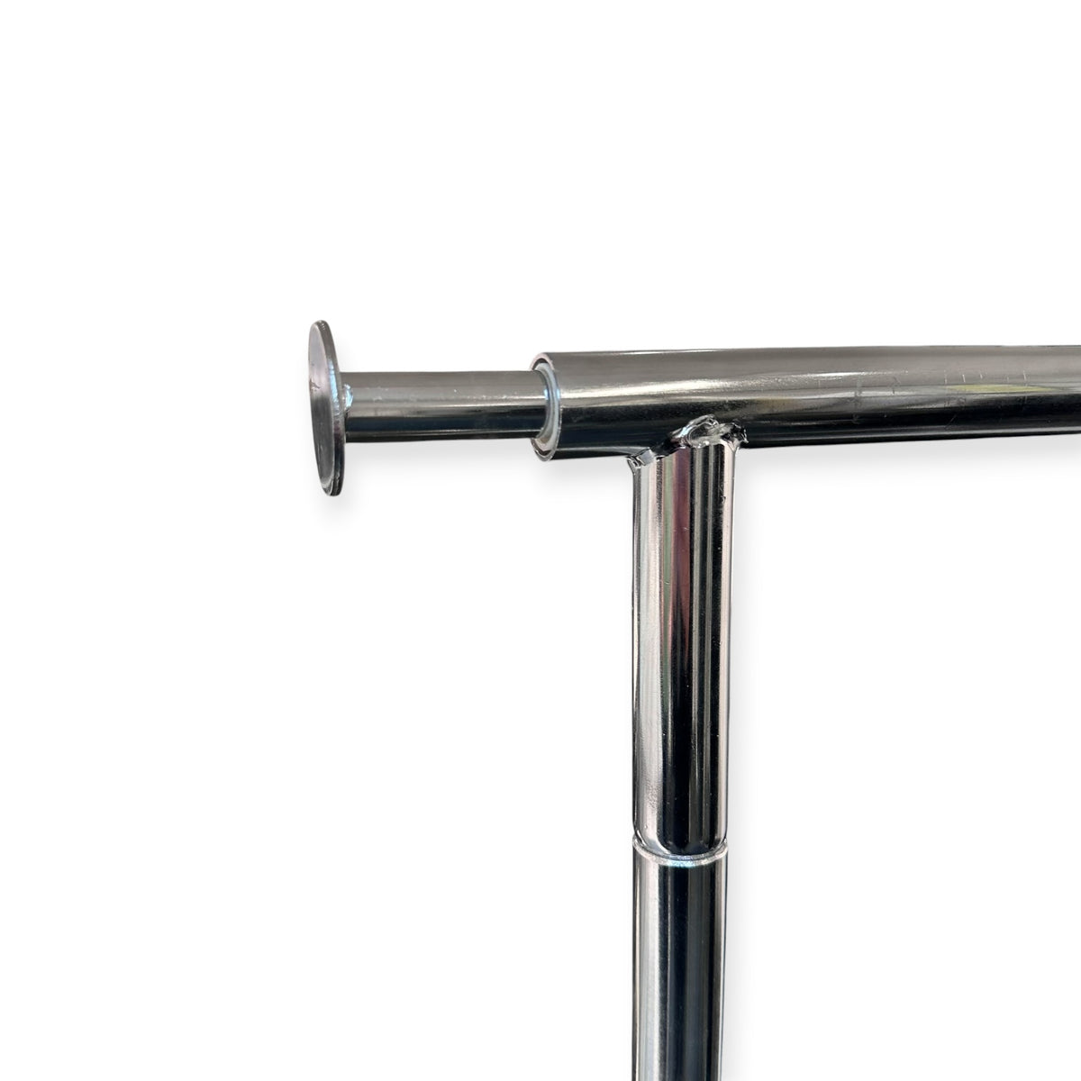 Disco I, helt sammenklappeligt, justerbar, krom, B128-188 x H145-170 cm