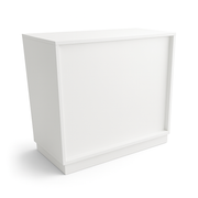 Frame-disk. Bred modul, hvid. B110