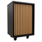 Frame-disk. Smal modul, sort. B55 - Akustikplade front