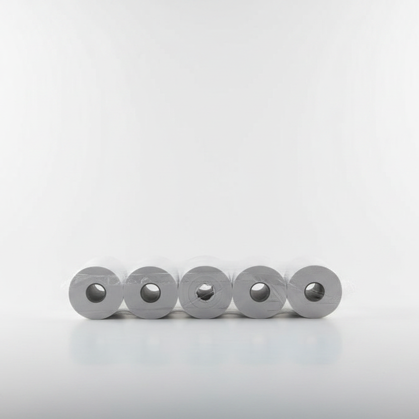 Bon rulle, thermo, B 57mm Ø46, kerne diameter 12 mm, længde 25 m, pakket med 5 ruller. Pris vist pr. stk.