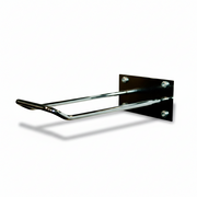 Bag holder for counter or wall, chrome, 15 cm