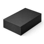 Podie. Musta melamiini. 60 x 45 x K15 cm.