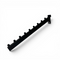 Skrå fronthæng t/ gitter. Sort - 35 cm