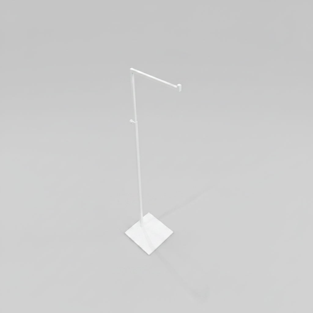 L-display - White. Jewelry stand