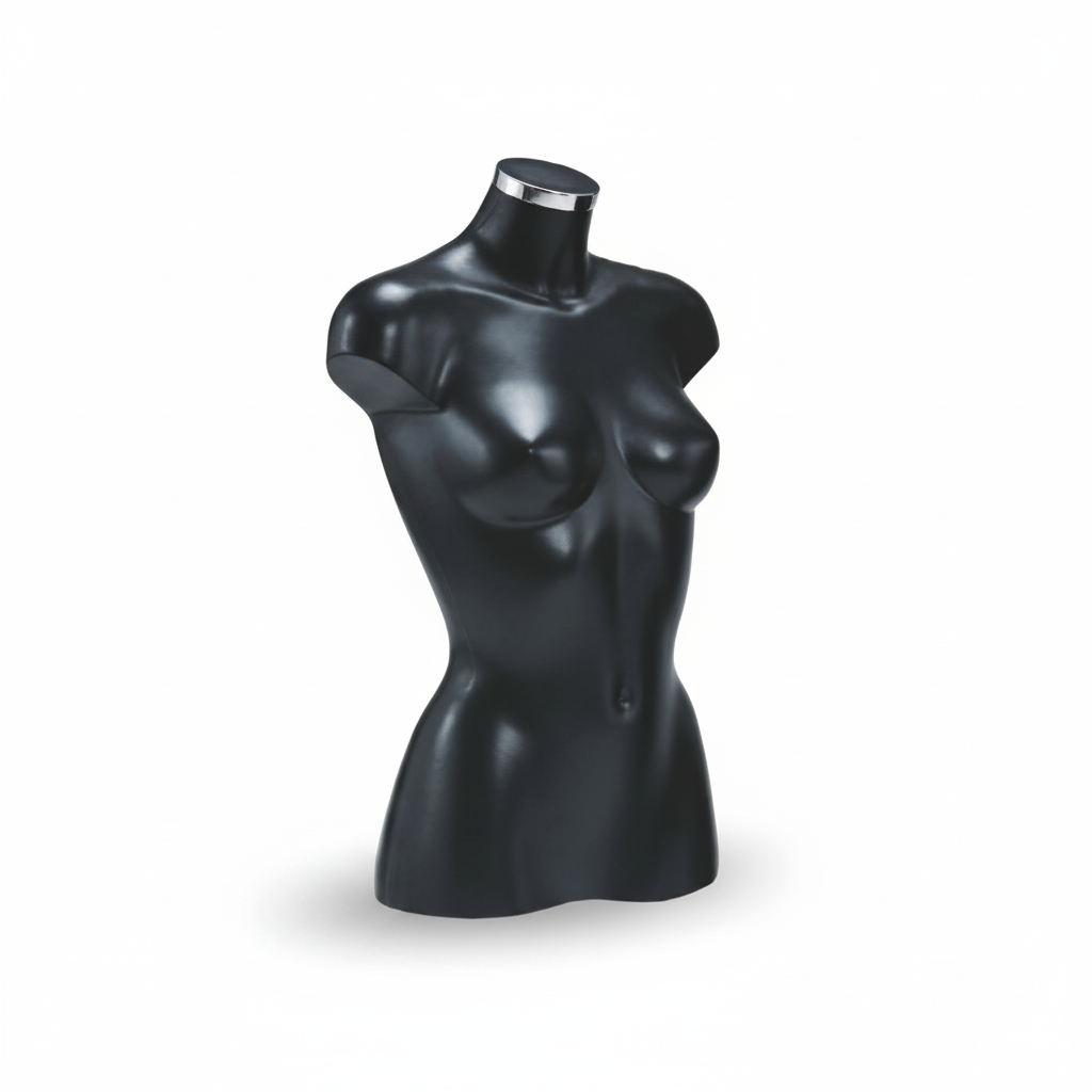 Elite, dametorso, sort, bryst 88, talje 62, højde 62 cm (Serie 5200) (Energy)