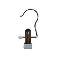 Støvleklemmer - Metal - 40 stk. 1 klemme. Hvid