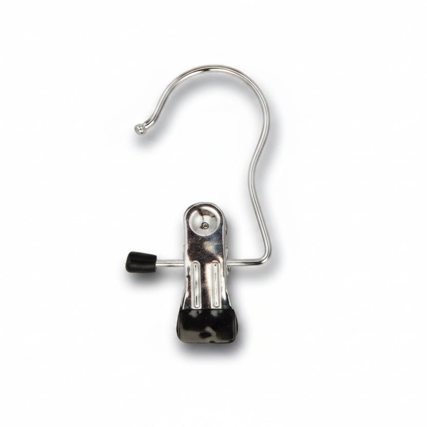 Støvleklemmer - Metal - 40 stk.1 klemme. Sort