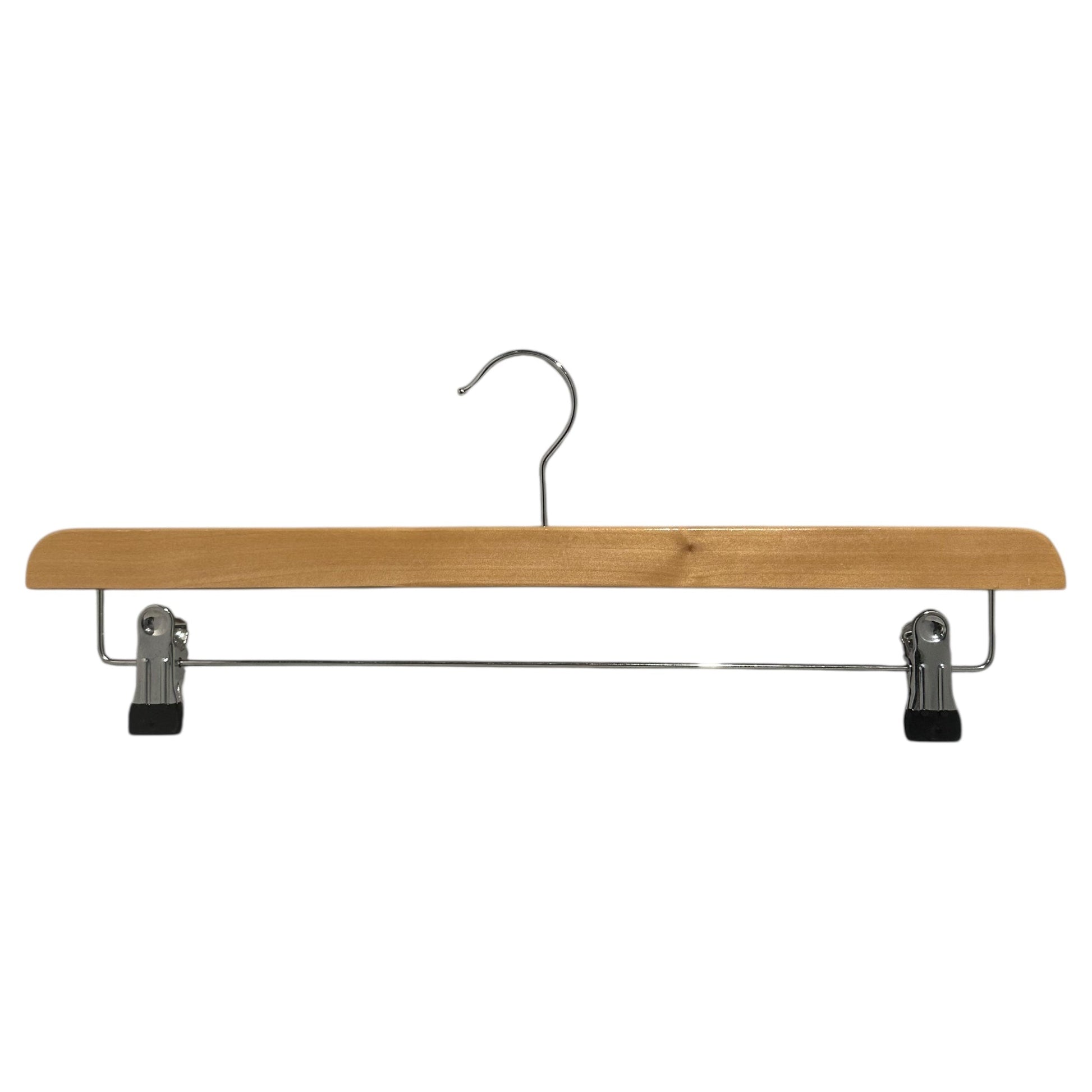 Natur træ buksebøjle med kraftige klemmer, 45 cm