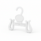 Shoe hanger, white, W12 cm x H11 cm, LOGO/ price plate 4 x 3 cm.