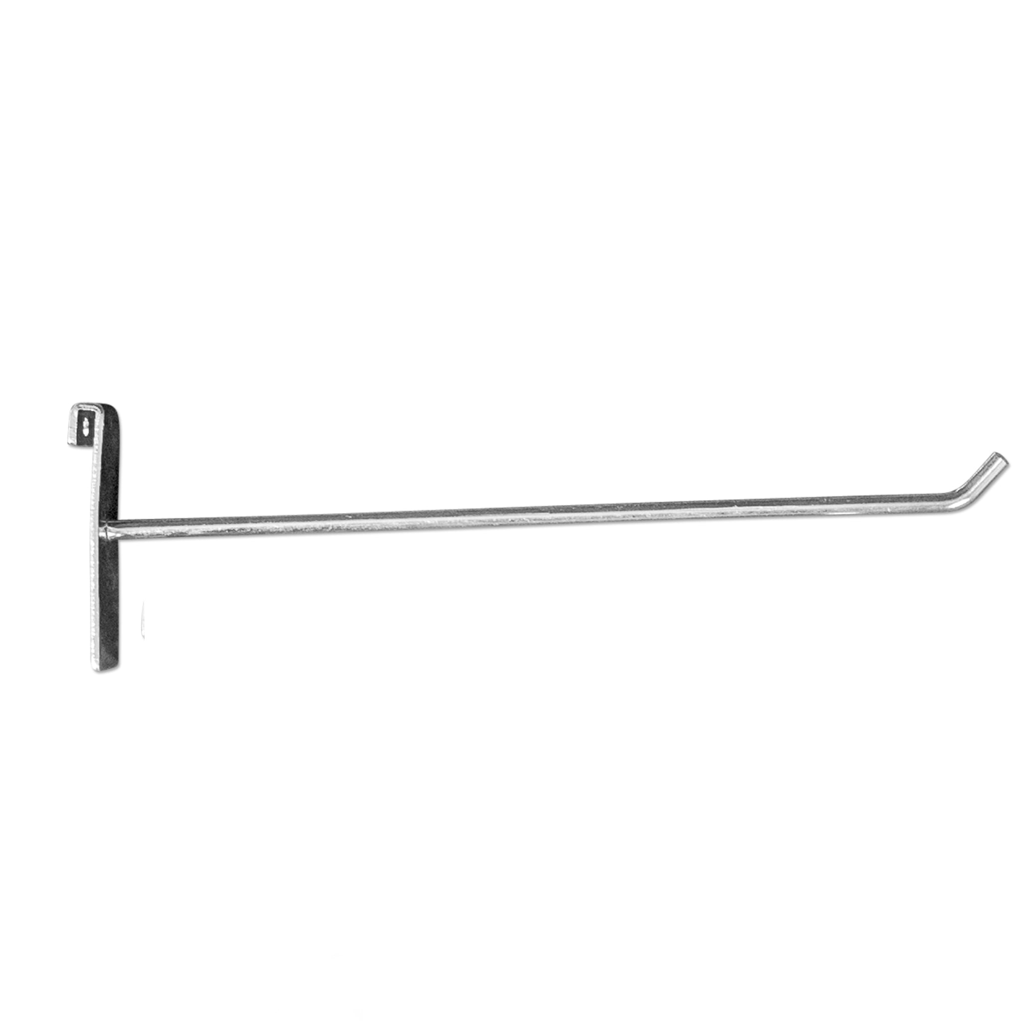 Product hook for grid, back plate H5.9 cm, galvanized, 30 cm
