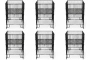 Sales basket - BULK, black H75 cm. Price shown per pc. Min. purchase 6 pcs.