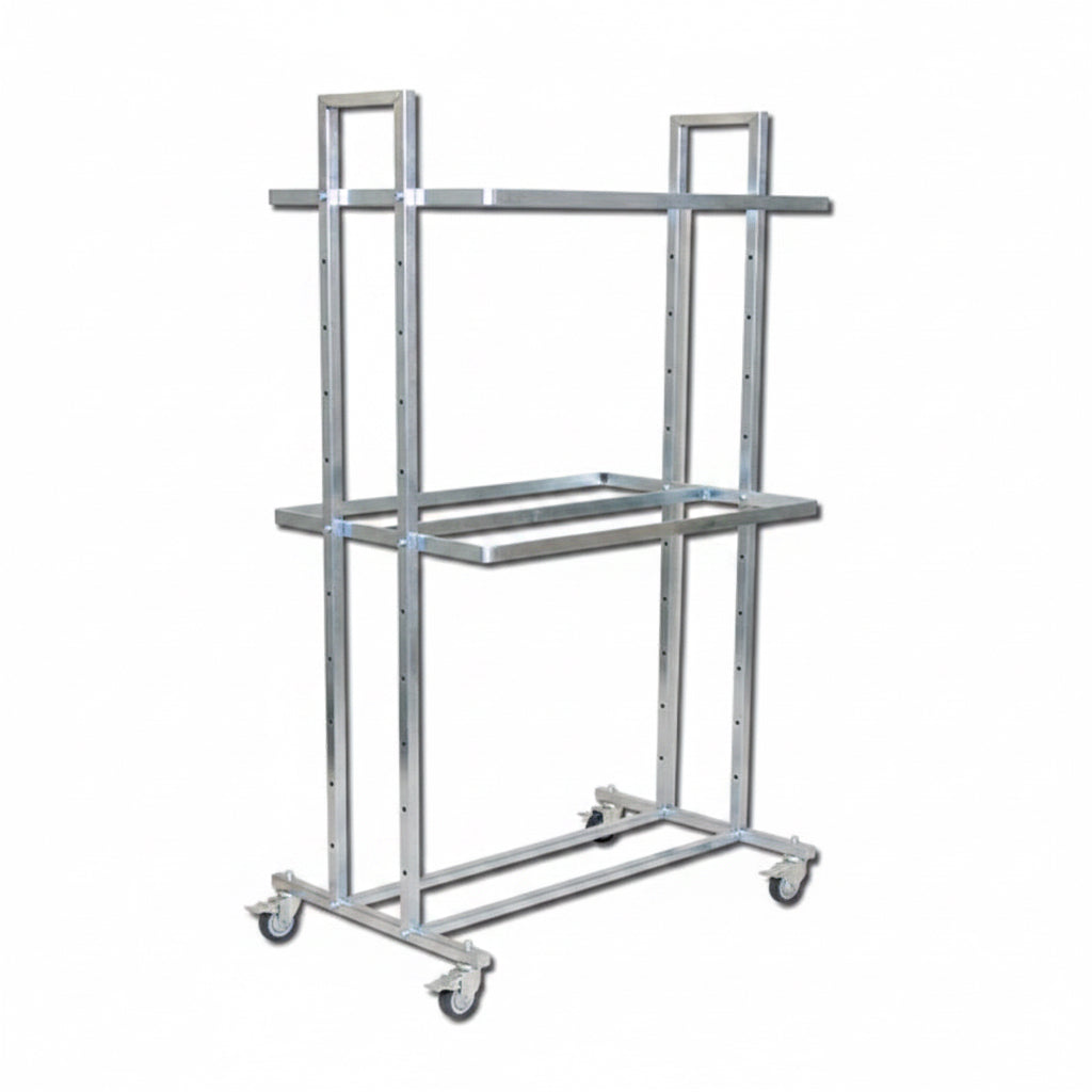 Street rack L5. With 2 double mounts. Galvanized