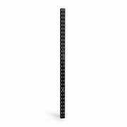 Vægskinne - Superskinne H214 cm - Sort