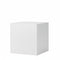 Podie. Hvítt melamín. 40 x 40 x H50 cm.