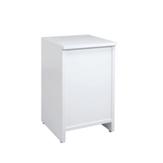 Diski suljettu (L 52 cm) - Valkoinen - Flexia