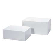 Podie-sarja mallinukkeille, 2 kpl, valkoinen