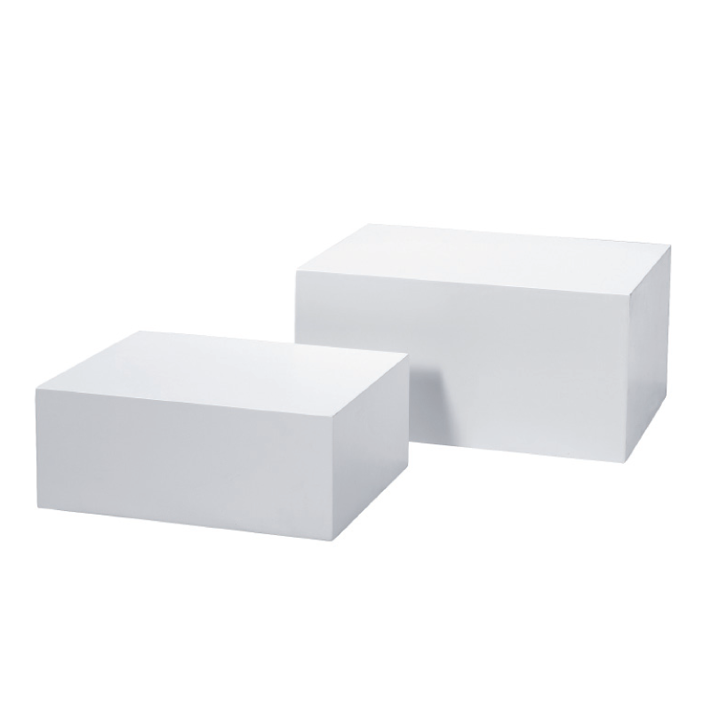 Podie-sarja mallinukkeille, 2 kpl, valkoinen