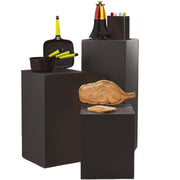 Podie sæt med 3 stk. Sort - usamlet