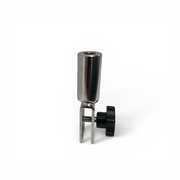 Brackets for sign frames for 5 mm decorative and hanger rods, chrome