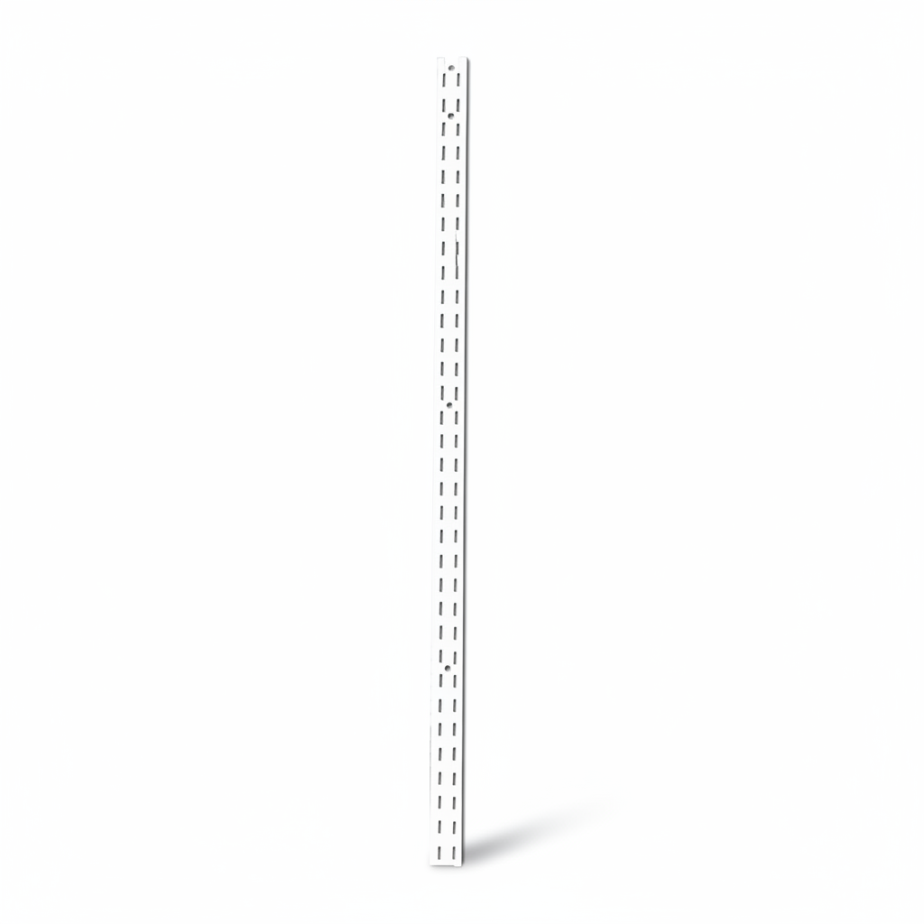 Wall rail - Superskinne H 214cm - White