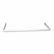 U-bøjlestang (91 cm) - Hvid - Superskinne