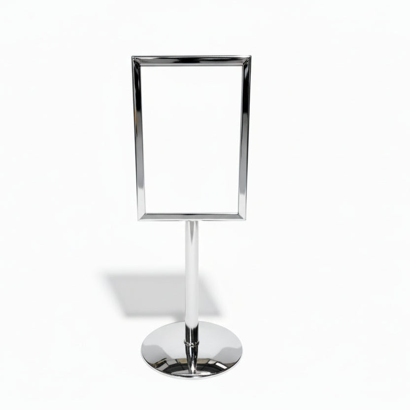 Menukortholder, A5, krom