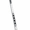Krom Framework vægskinne 244 cm i butiksmiljø