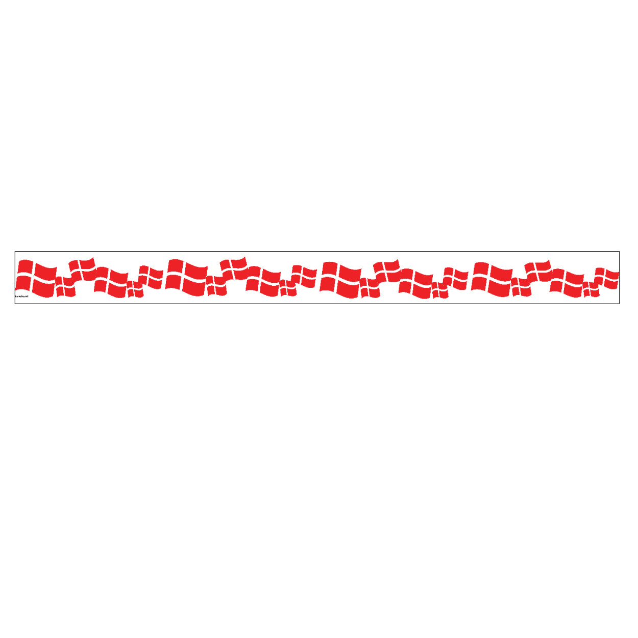 Vindeygastreamer við Dannebrog - 120 cm.