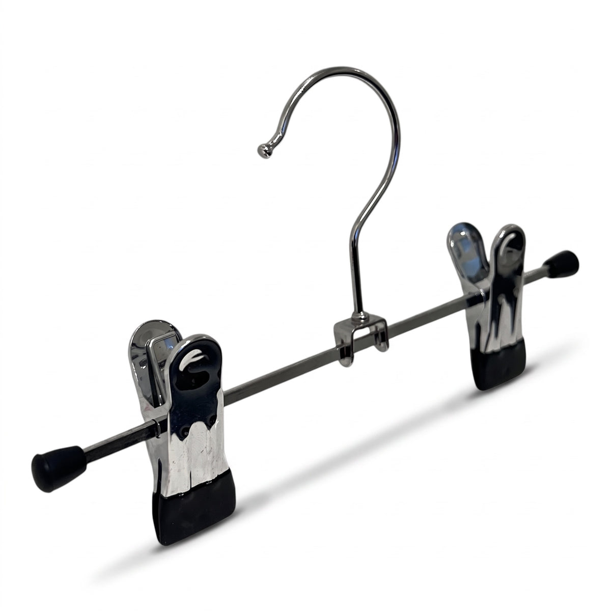 Metal klemmebøjle (B 20 cm.) - 100 stk. Sort