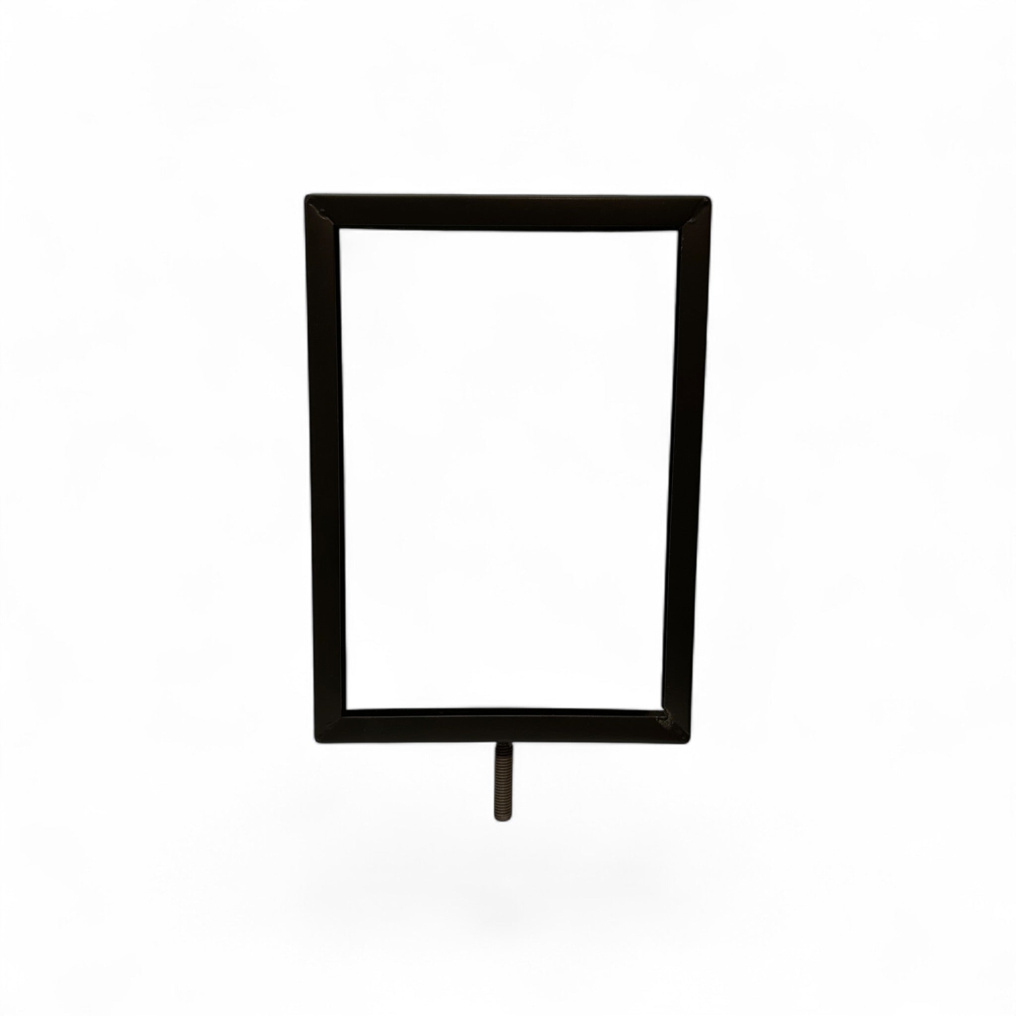 Skilteramme, A5, metal, sort