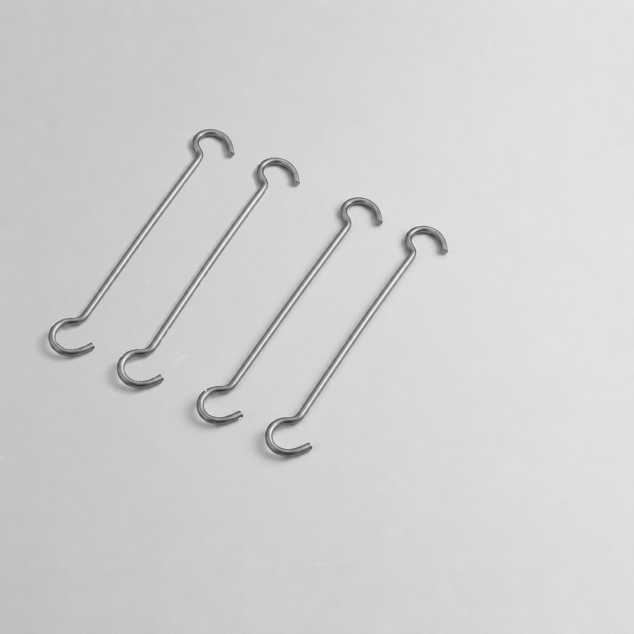 Dobbelt ophængskrog 15 cm. Pak m/ 4 stk.