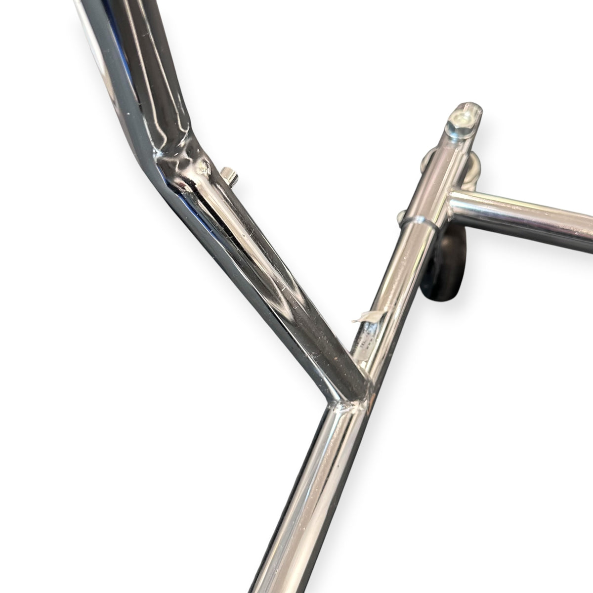 Disco I, helt sammenklappeligt, justerbar, krom, B128-188 x H145-170 cm