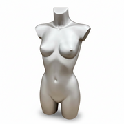 Women's torso, silver. With hip