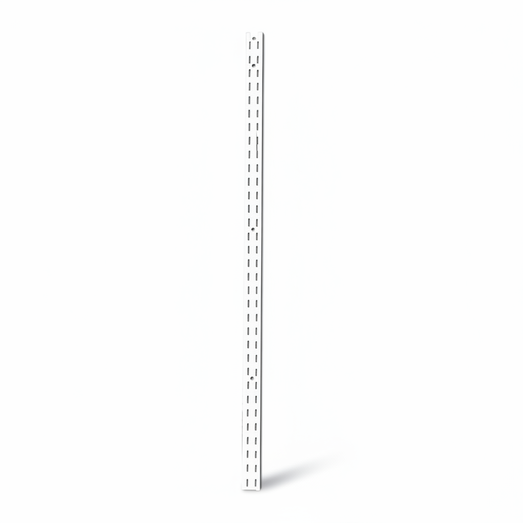 Wall rail - Superskinne H 214cm - White