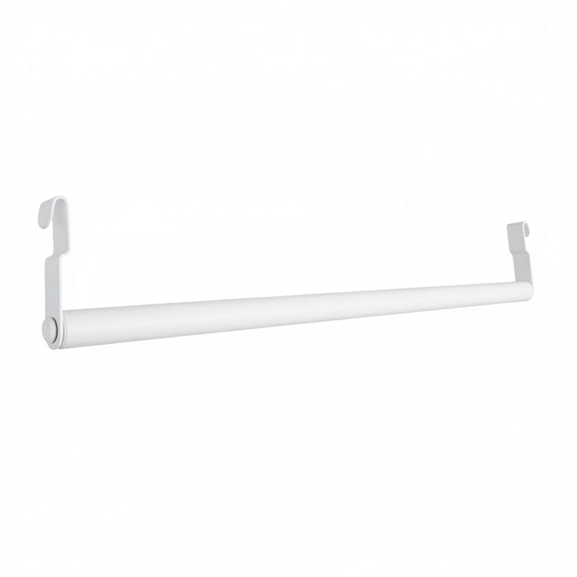 Tubo, clothes rod with 2 hangers, 61 cm. Choose color