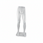 Mannequin. underdel, herre, inkl. glas fod, 118cm