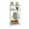 Garderobe Reol - TUBO (B 91 x D 46 x H 220 cm.) - Krom