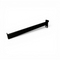 Beint fronthengj t/ net. Svart - 30 cm