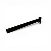 Beint fronthengj t/ net. Svart - 30 cm