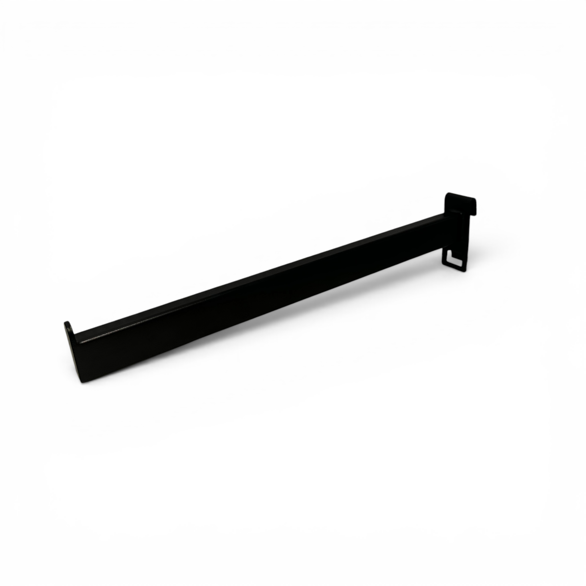 Beint fronthengj t/ net. Svart - 30 cm