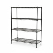 Shelf - Black (W 122 x D 46 x H 160 cm.) - TUBO