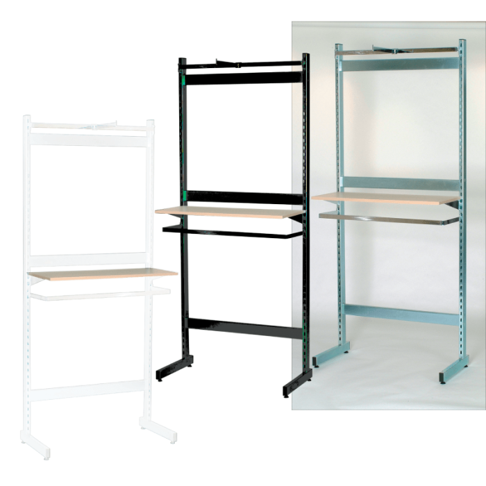 Framework, L-gondol, sort, B67 x H247,50 cm