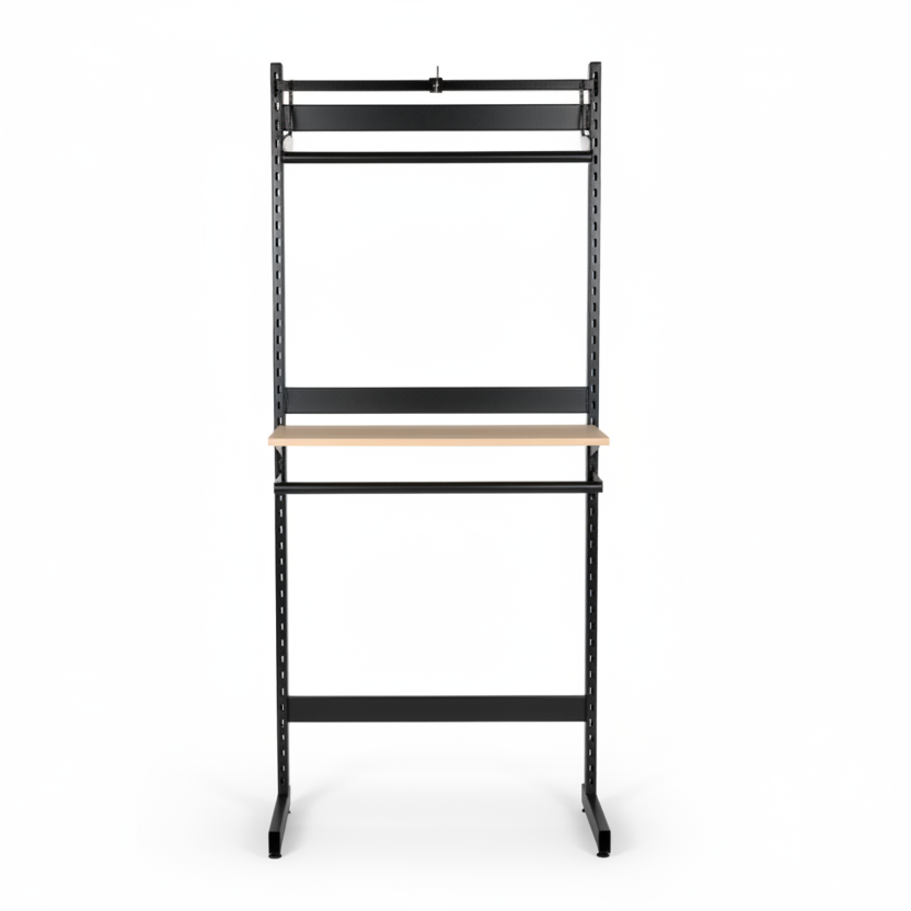 Framework, L-gondol, sort, B67 x H247,50 cm