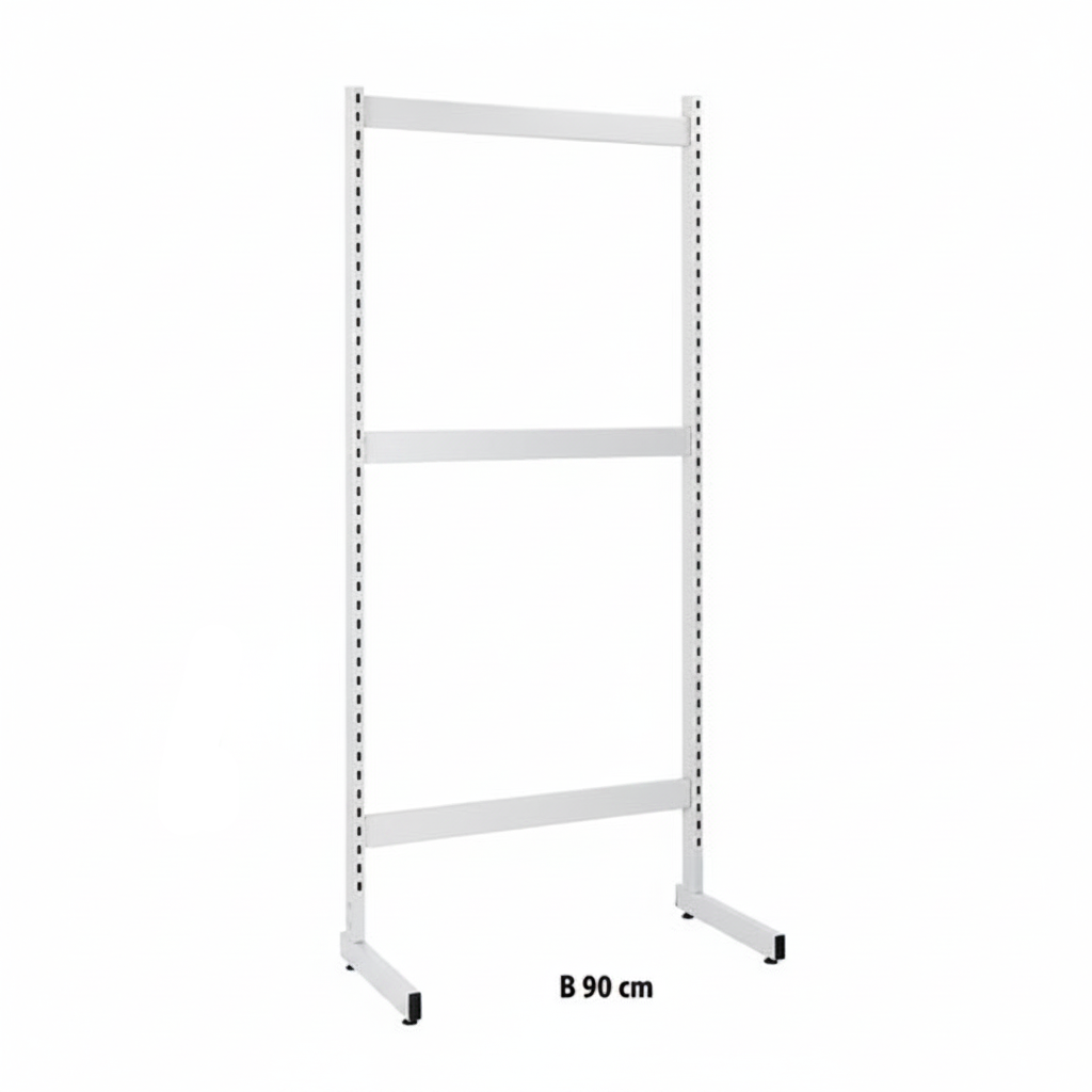 Framework, L-gondol, hvid, B97 x H247,50 cm. Se flere farver