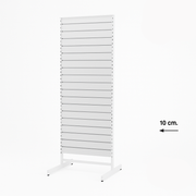 Panel gondola, double-sided, standard panel, white, W67 x D76 x H217 cm