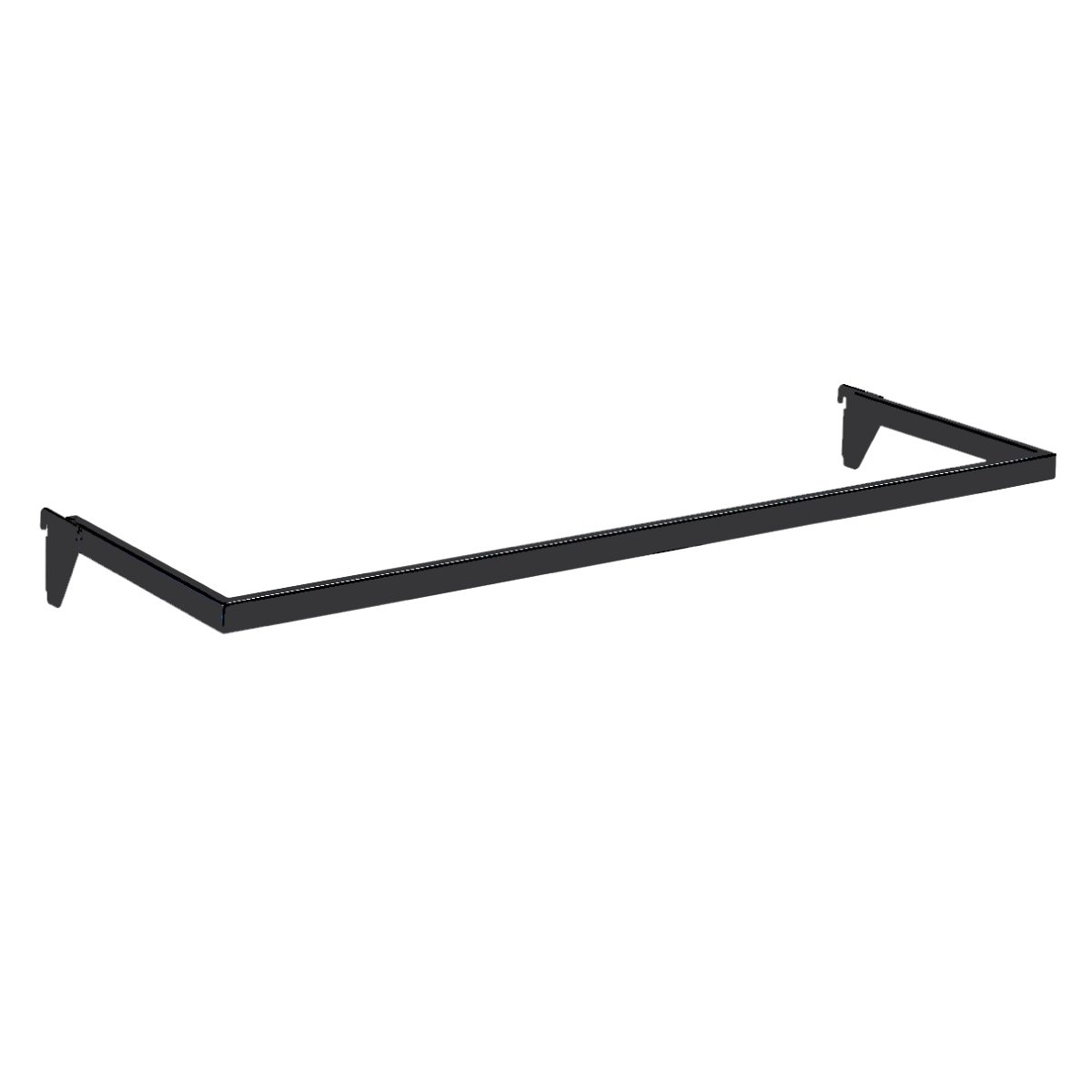 U-bøjlestang (91 cm). Sort, multitilbehør - 12 mm