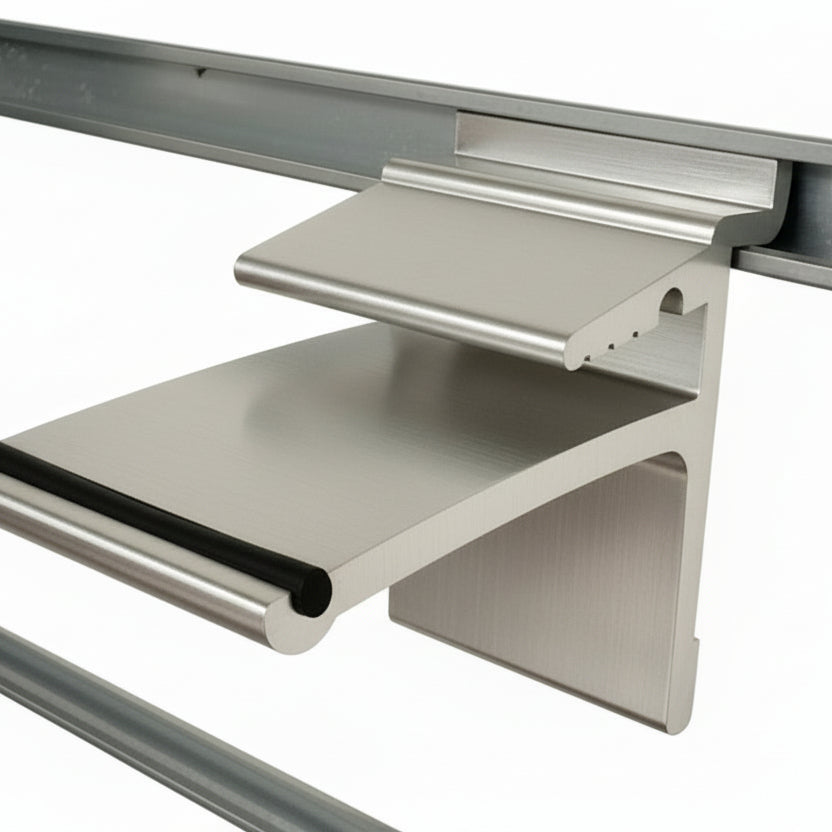 Glashyldubúnaður fyrir rillupanel. 1 sett.