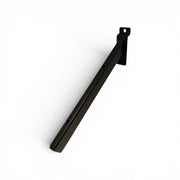 Hyldeknægt, angled, for panel, black, 25 cm.
